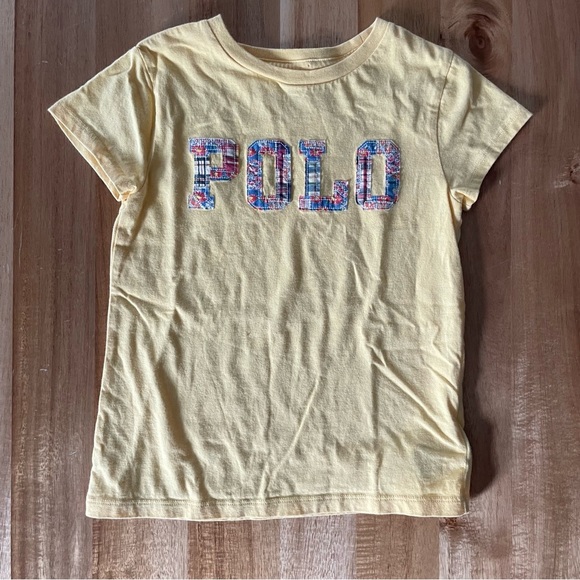 Polo by Ralph Lauren Yellow Short Sleeve Tee - Picture 1 of 4